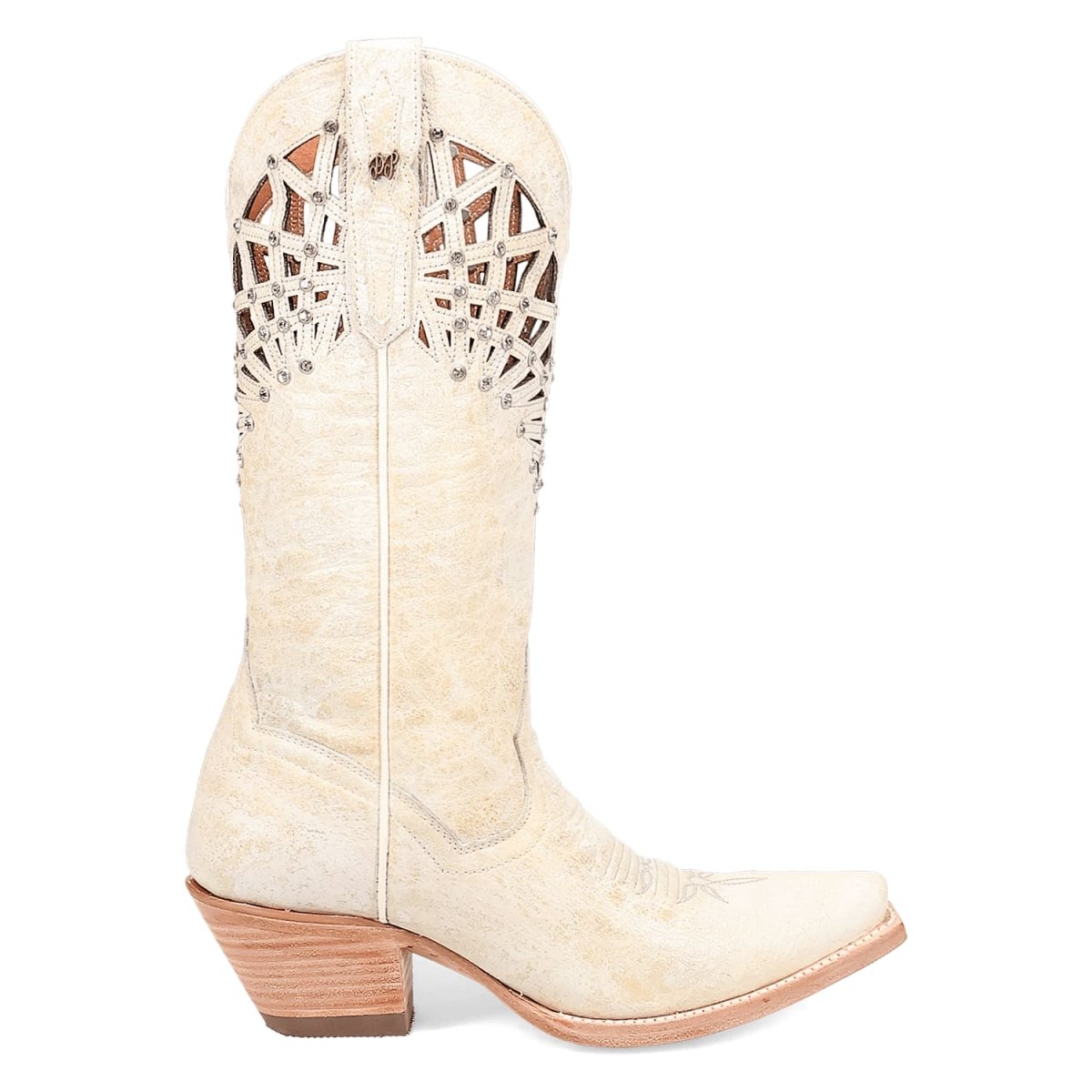 Dan Post Women's Miley Snip Toe Leather Boots - Bone DP7018 - Dan Post Boots