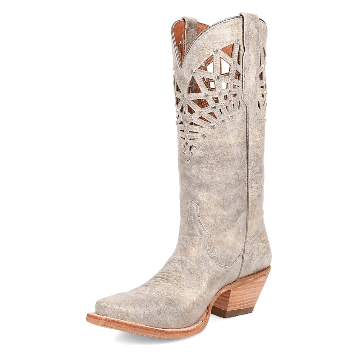 Dan Post Women's Miley Snip Toe Leather Boots - Gray DP7017 - Dan Post Boots