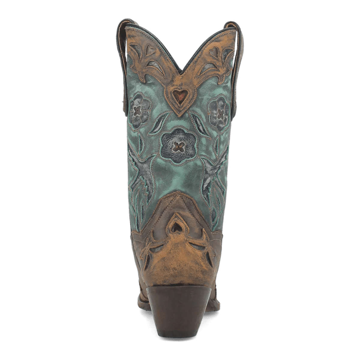 Dan Post Women's Vintage Bluebird Snip Toe Leather Boots - Chocolate - Dan Post Boots