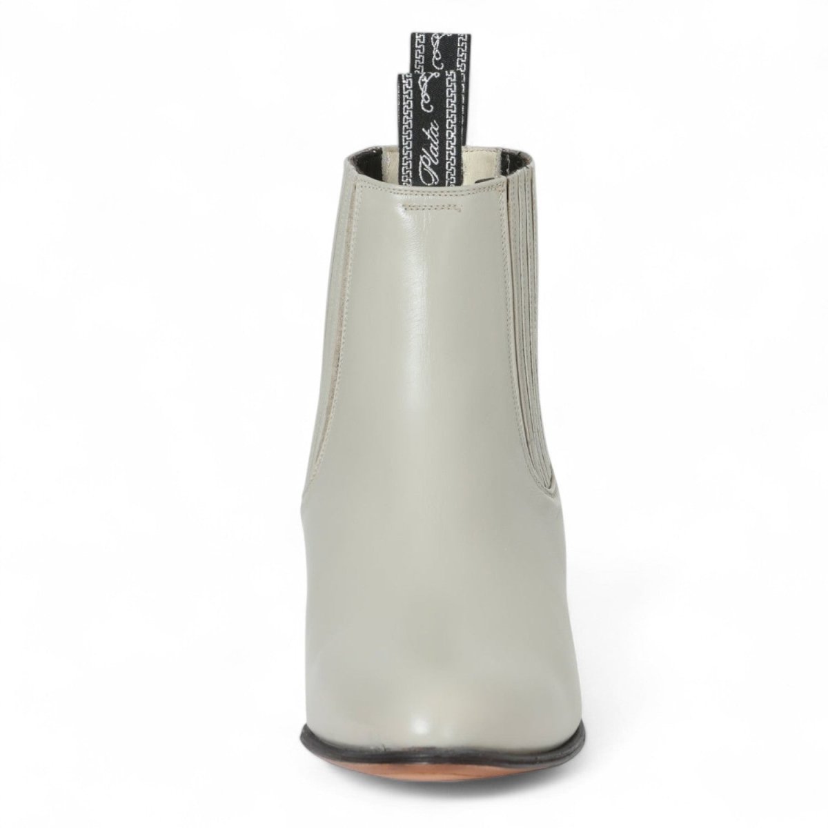 El Canelo - Charro Ankle Boot - Oyster 233 - Diana Zapateria Inc