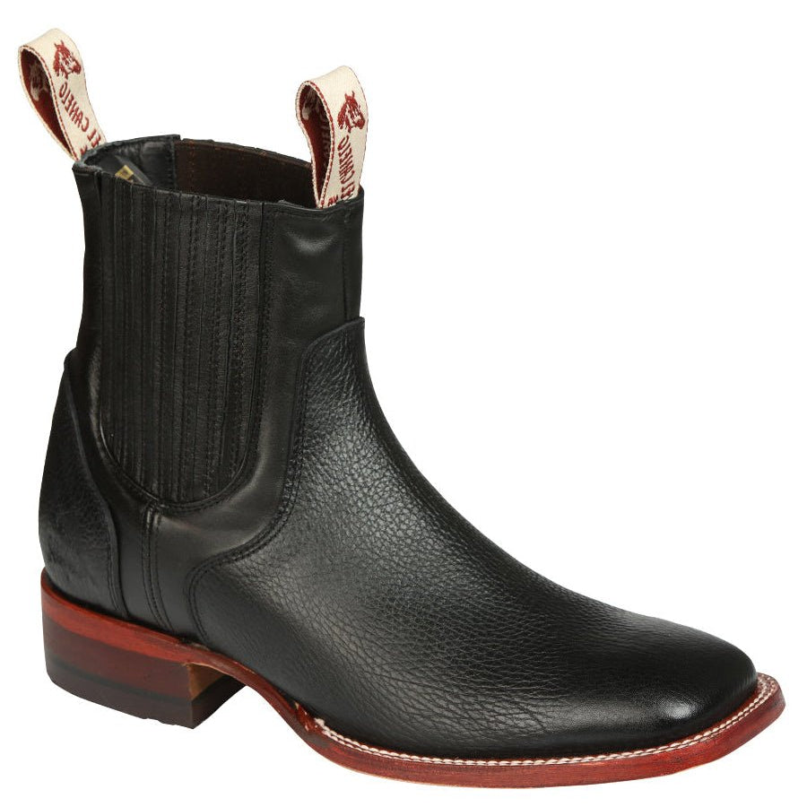 El Canelo Men’s Ankle Boots - Caisson Black 45211 - Diana Zapateria Inc
