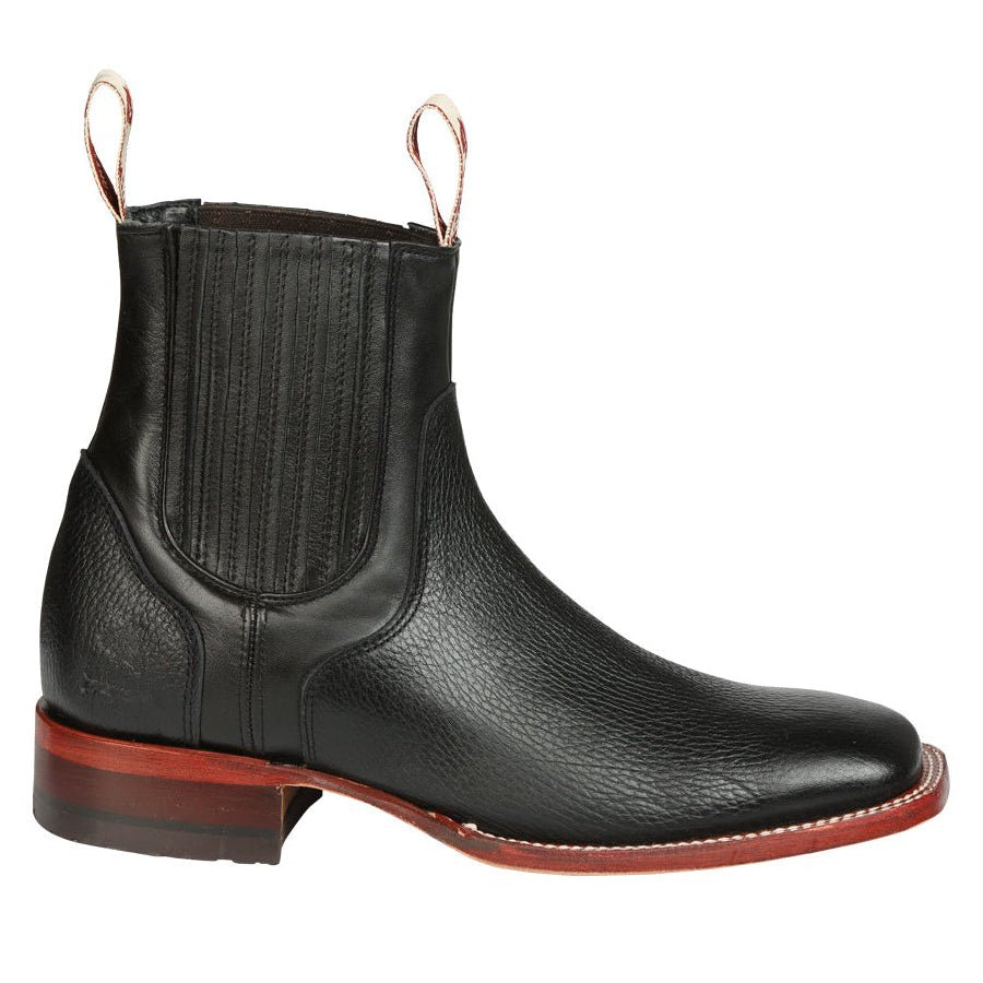 El Canelo Men’s Ankle Boots - Caisson Black 45211 - Diana Zapateria Inc