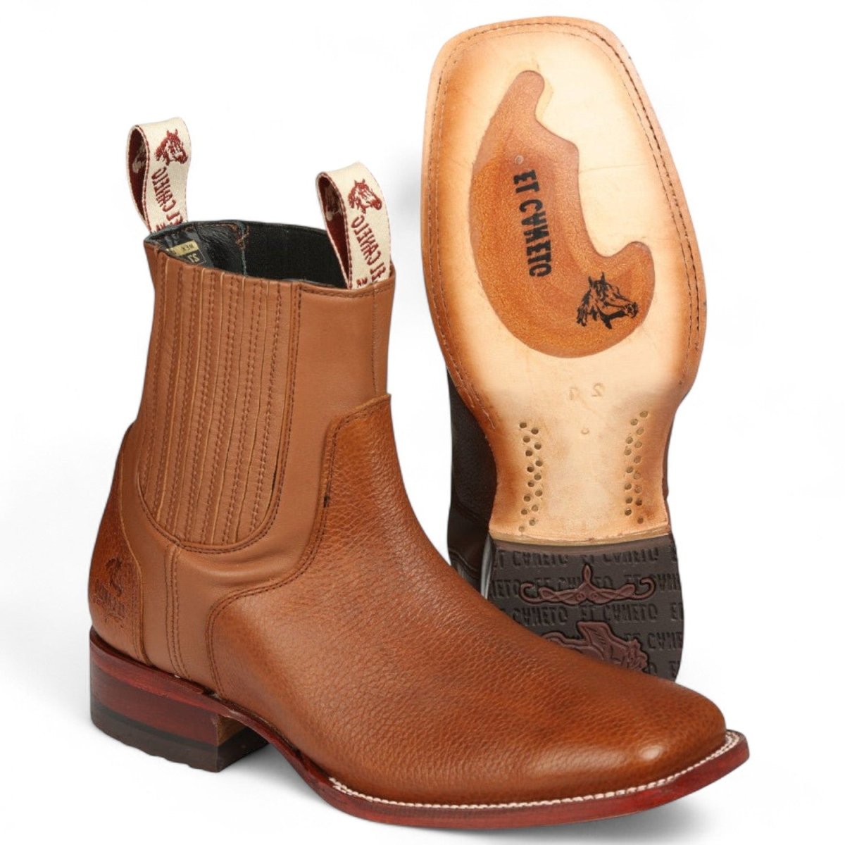 El Canelo Men’s Ankle Boots - Caisson Tan 45209 - Diana Zapateria Inc
