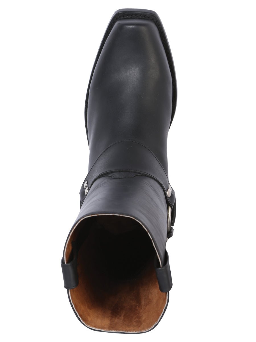 El General Biker Boot - Waxy Black 134 - Diana Zapateria Inc