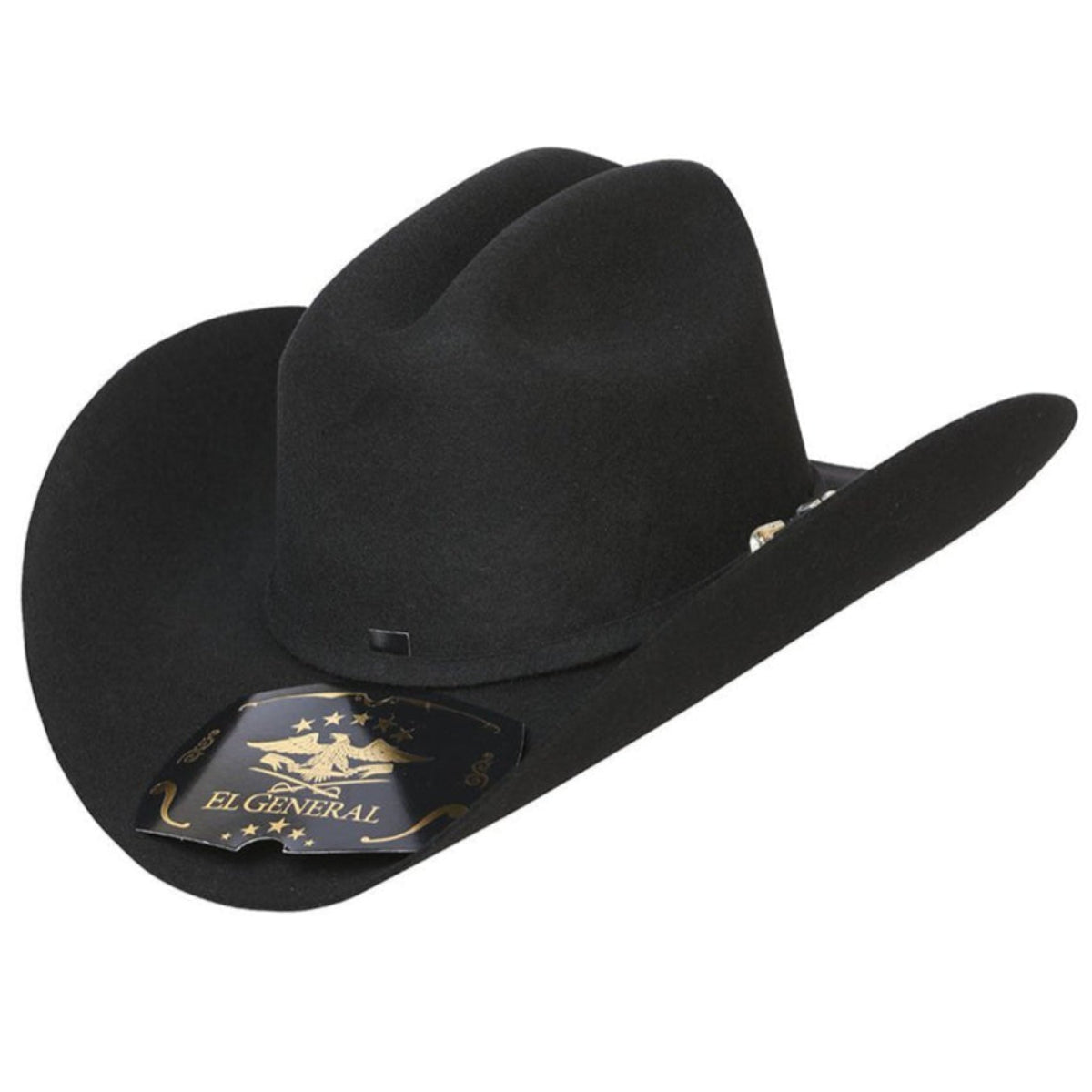 El General Felt Western Hat 50x Black 121933 - Diana Zapateria Inc