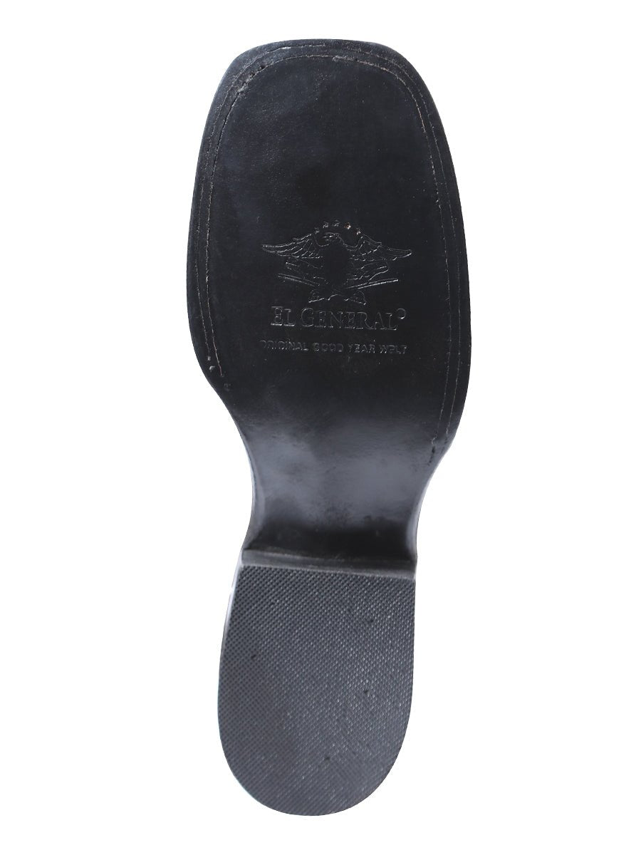 El General Ladies Rodeo Boot - Crazy Black 42976 - Diana Zapateria Inc