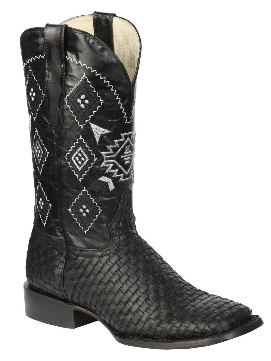 El General Men’s Petatillo Crazy Black Rodeo Boots 44884 - Diana Zapateria Inc