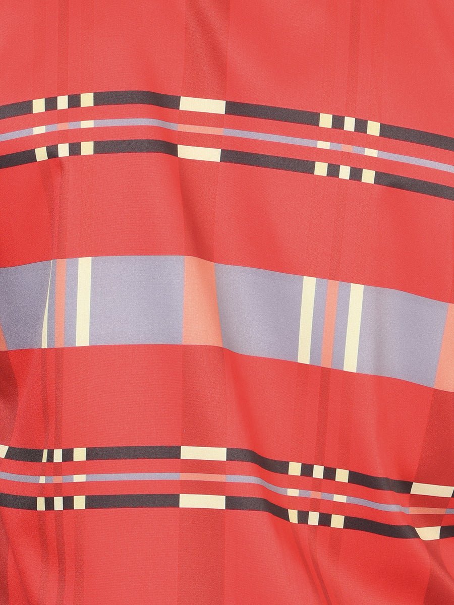 El General Red Casual Long - Sleeve Shirt 44601 - Diana Zapateria Inc