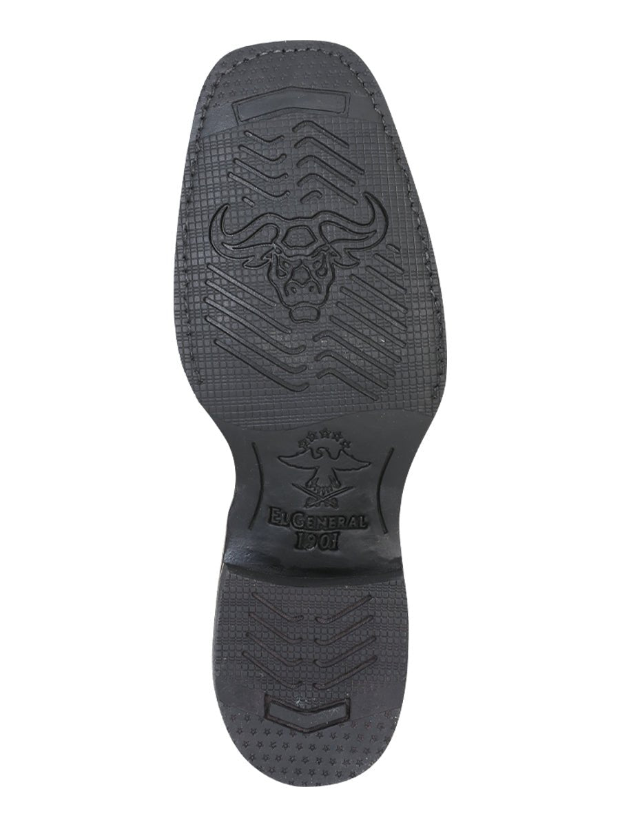 El General Rodeo Boot - Crazy Black 33305 - Diana Zapateria Inc