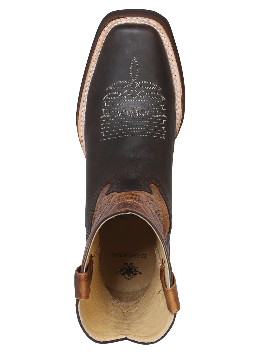 El General Rodeo Boot - Crazy Dark Brown 43004 - Diana Zapateria Inc