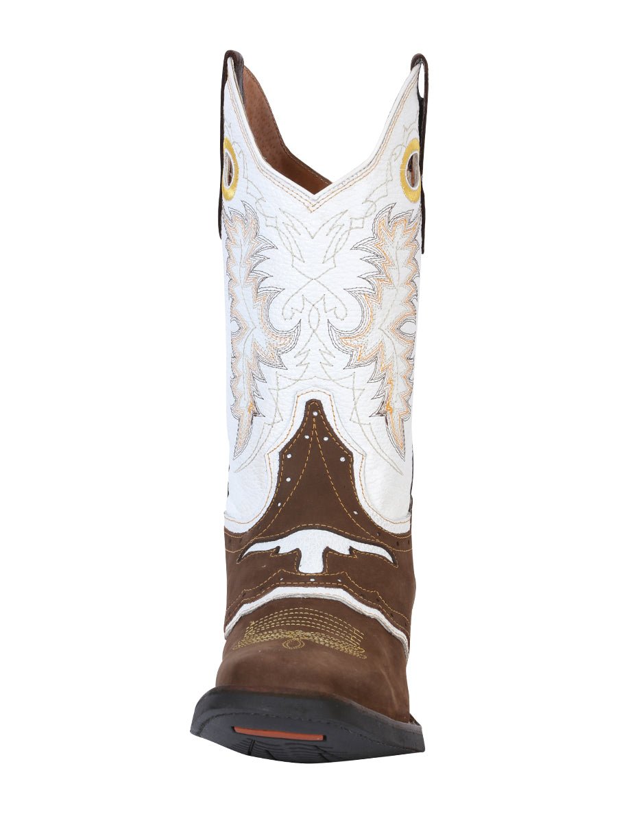 El General Rodeo Boot - Crazy Nobuck Dark Brown 33313 - Diana Zapateria Inc