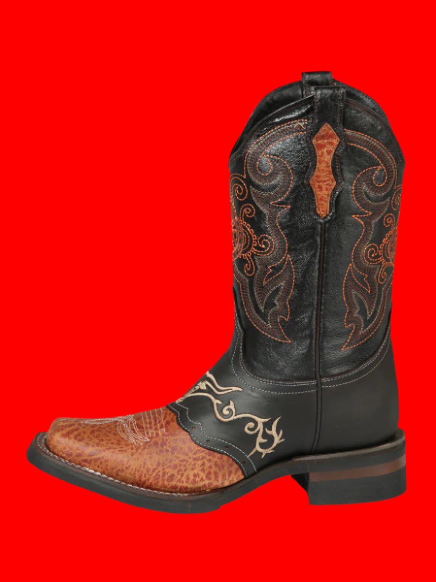 El General Rodeo Boot - Crazy Wine with Embroidery GEN - 40667 - Diana Zapateria Inc