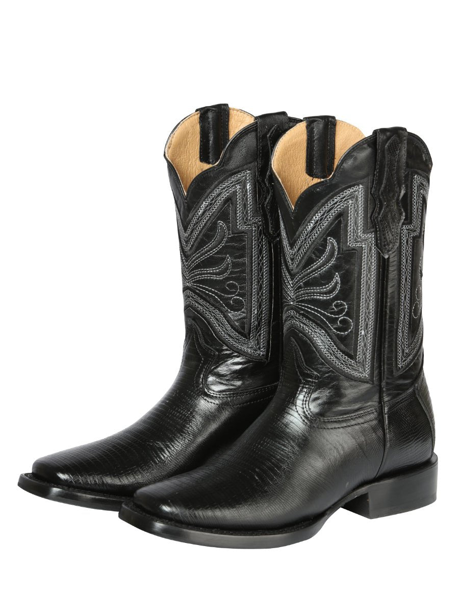 El General Rodeo Boot - Imit Lizard - Black 44666 - Diana Zapateria Inc