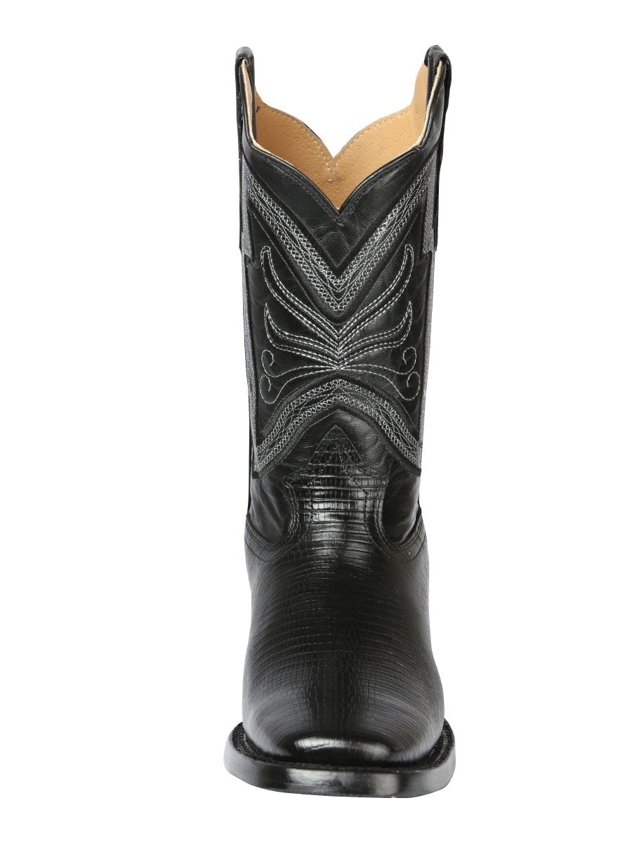 El General Rodeo Boot - Imit Lizard - Black 44666 - Diana Zapateria Inc