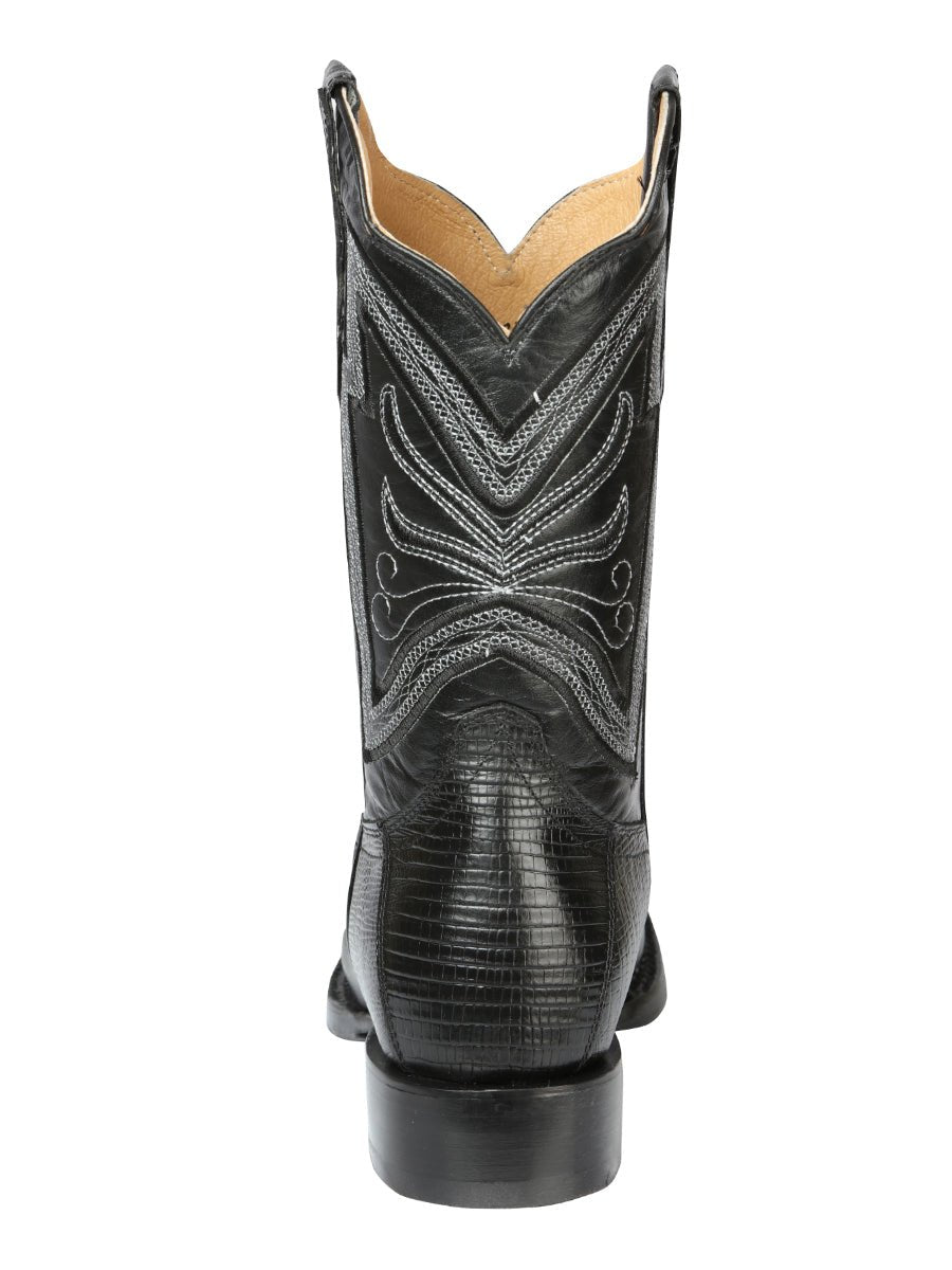 El General Rodeo Boot - Imit Lizard - Black 44666 - Diana Zapateria Inc