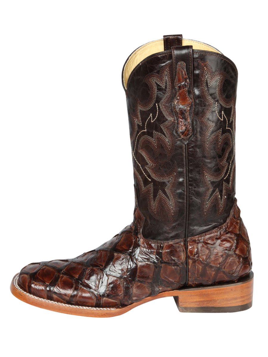 El General Rodeo Boot Monster Fish Brown 44116 - Diana Zapateria Inc