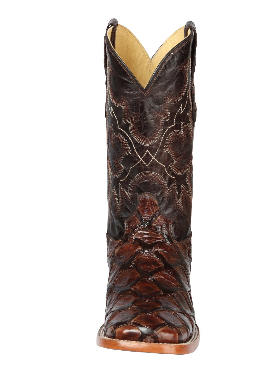 El General Rodeo Boot Monster Fish Brown 44116 - Diana Zapateria Inc