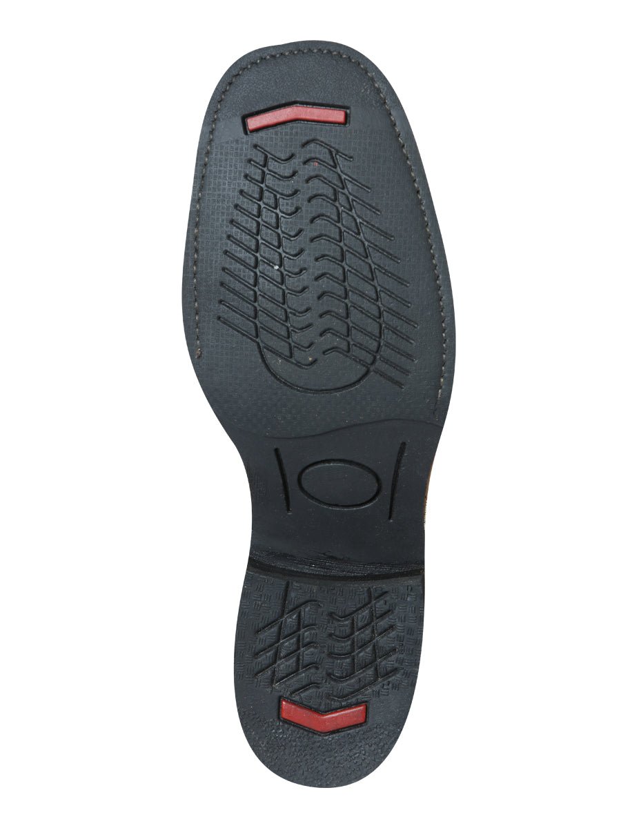 El General Rodeo Boot - Nobuck Honey with Embroidery 51111 - Diana Zapateria Inc