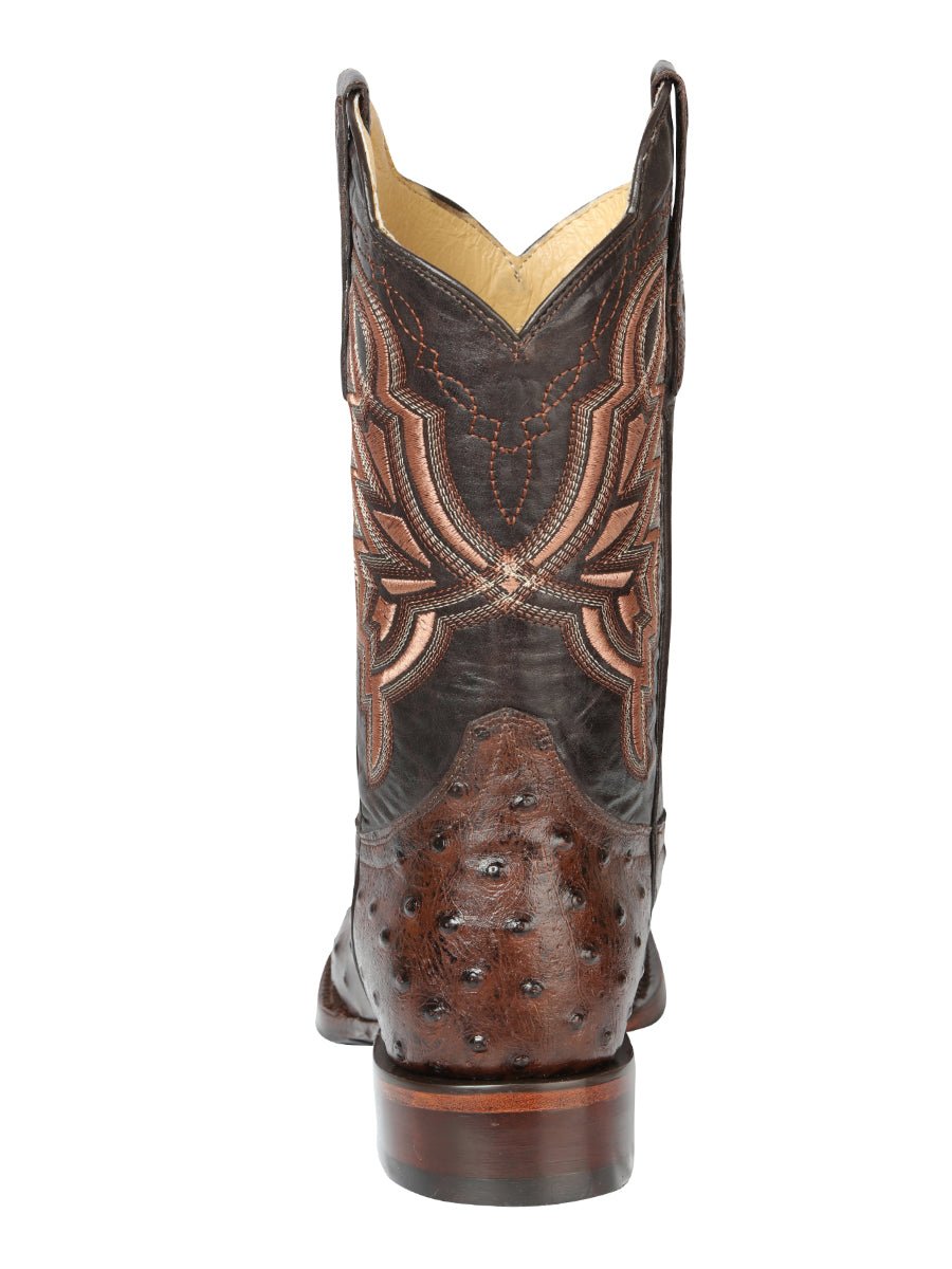 El General Rodeo Boot - Print Ostrich - Brown 44665 - Diana Zapateria Inc