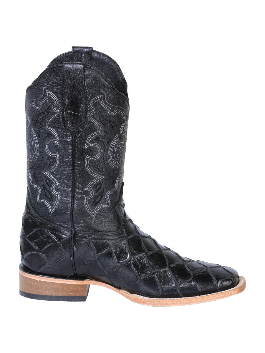 El General Rodeo Boot - Print Pirarucu - Black 41792 - Diana Zapateria Inc
