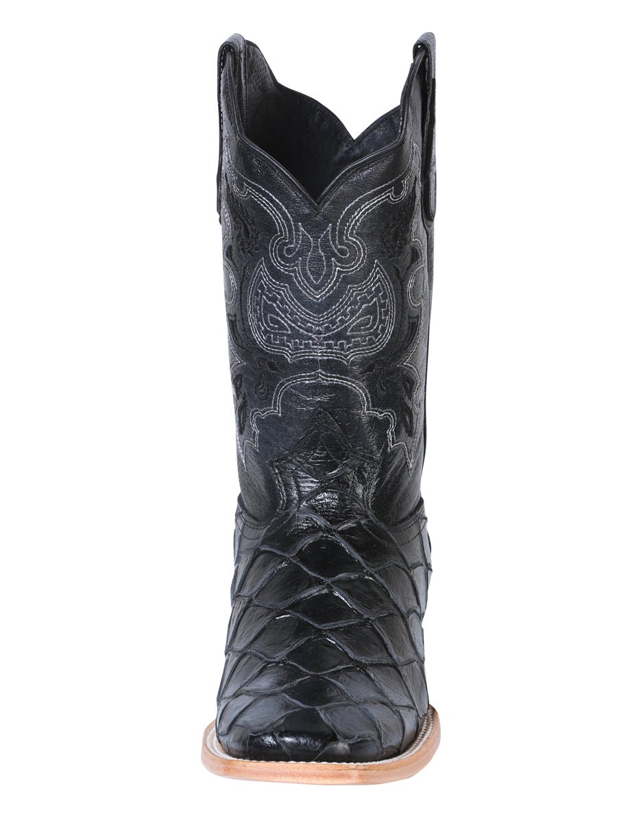El General Rodeo Boot - Print Pirarucu - Black 41792 - Diana Zapateria Inc