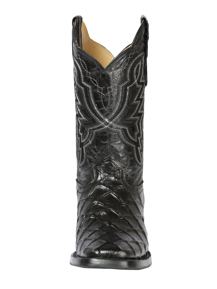El General Rodeo Boot - Print Pirarucu - Black 44663 - Diana Zapateria Inc