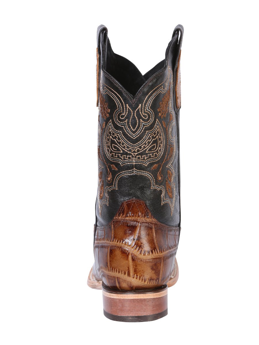 El General Rodeo Boot - Printed Caiman Light Brown 41794 - Diana Zapateria Inc
