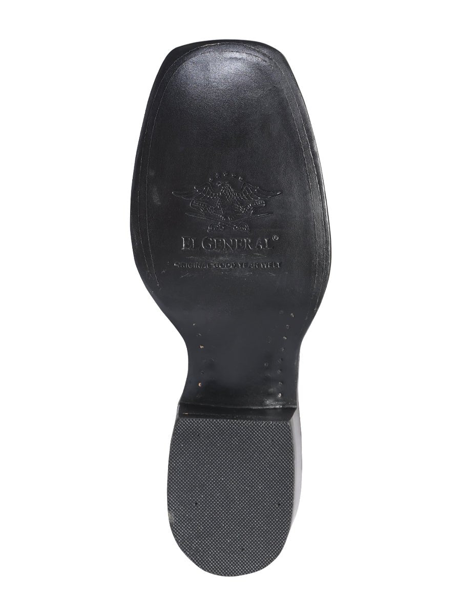 El General Rodeo Boot - Printed Ostrich Burgundy 41901 - Diana Zapateria Inc