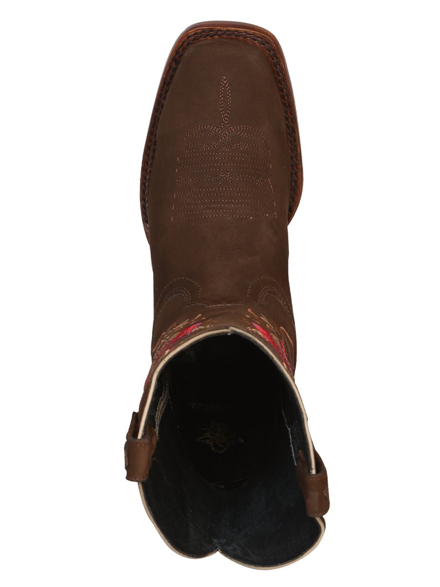 El General Rodeo Boot - Suede Brown 42025 - Diana Zapateria Inc
