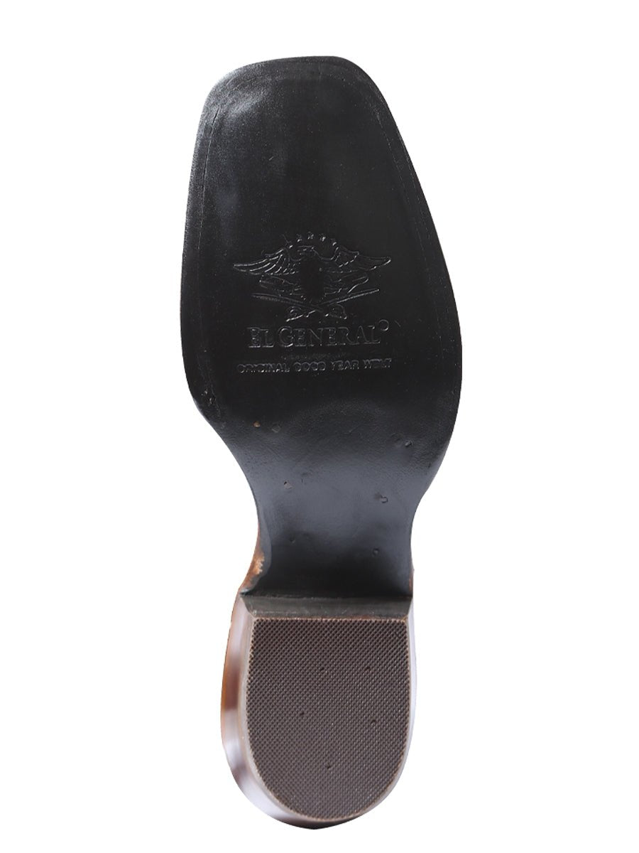 El General Rodeo Boot - Suede Brown 42025 - Diana Zapateria Inc