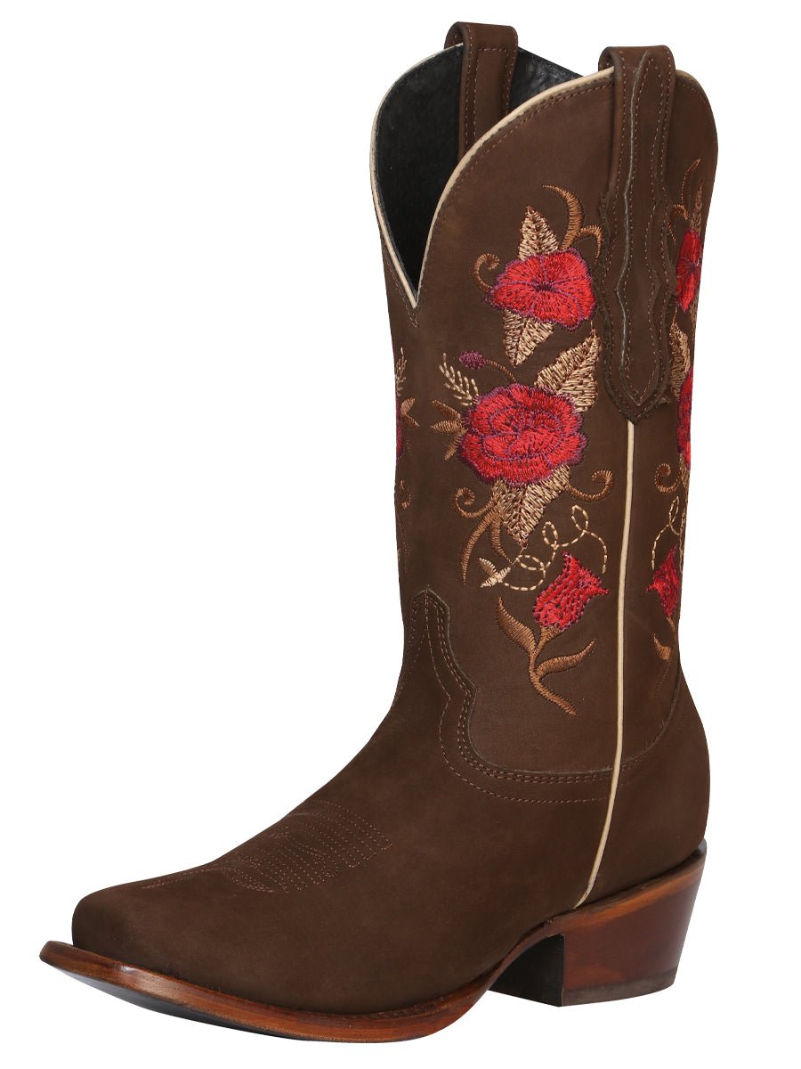 El General Rodeo Boot - Suede Brown 42025 - Diana Zapateria Inc