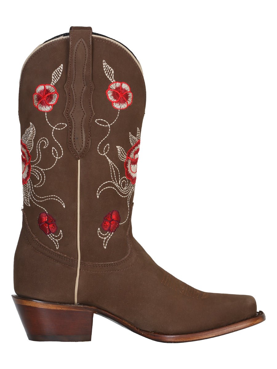 El General Rodeo Boot - Suede Camel 41784 - Diana Zapateria Inc