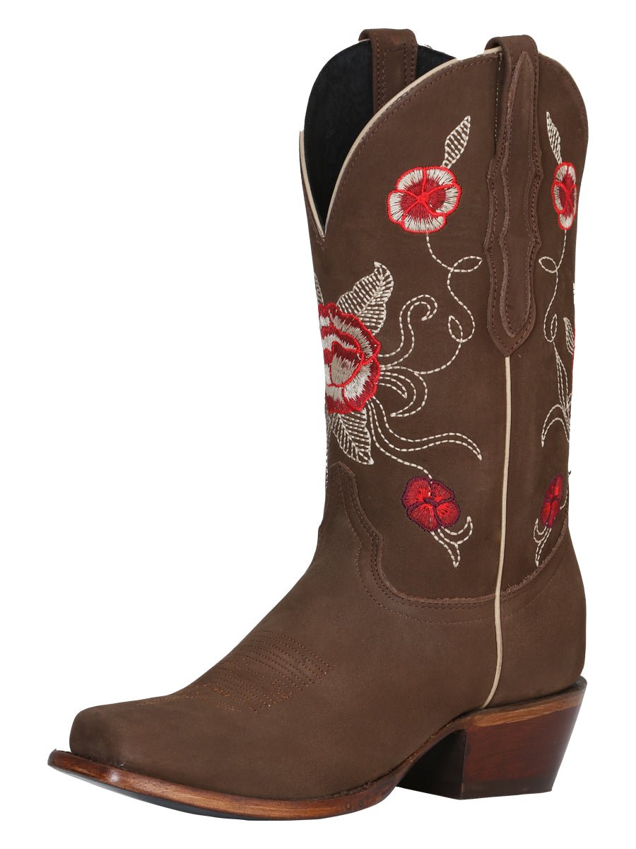 El General Rodeo Boot - Suede Camel 41784 - Diana Zapateria Inc