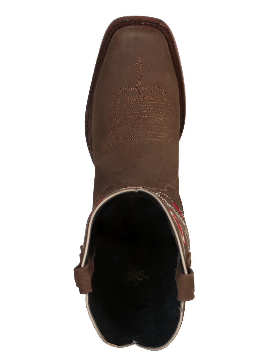 El General Rodeo Boot - Suede Camel 41784 - Diana Zapateria Inc