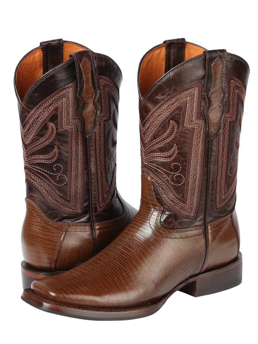 El General Rodeo - Printed Lizard leather boots - Brown 44674 - Diana Zapateria Inc