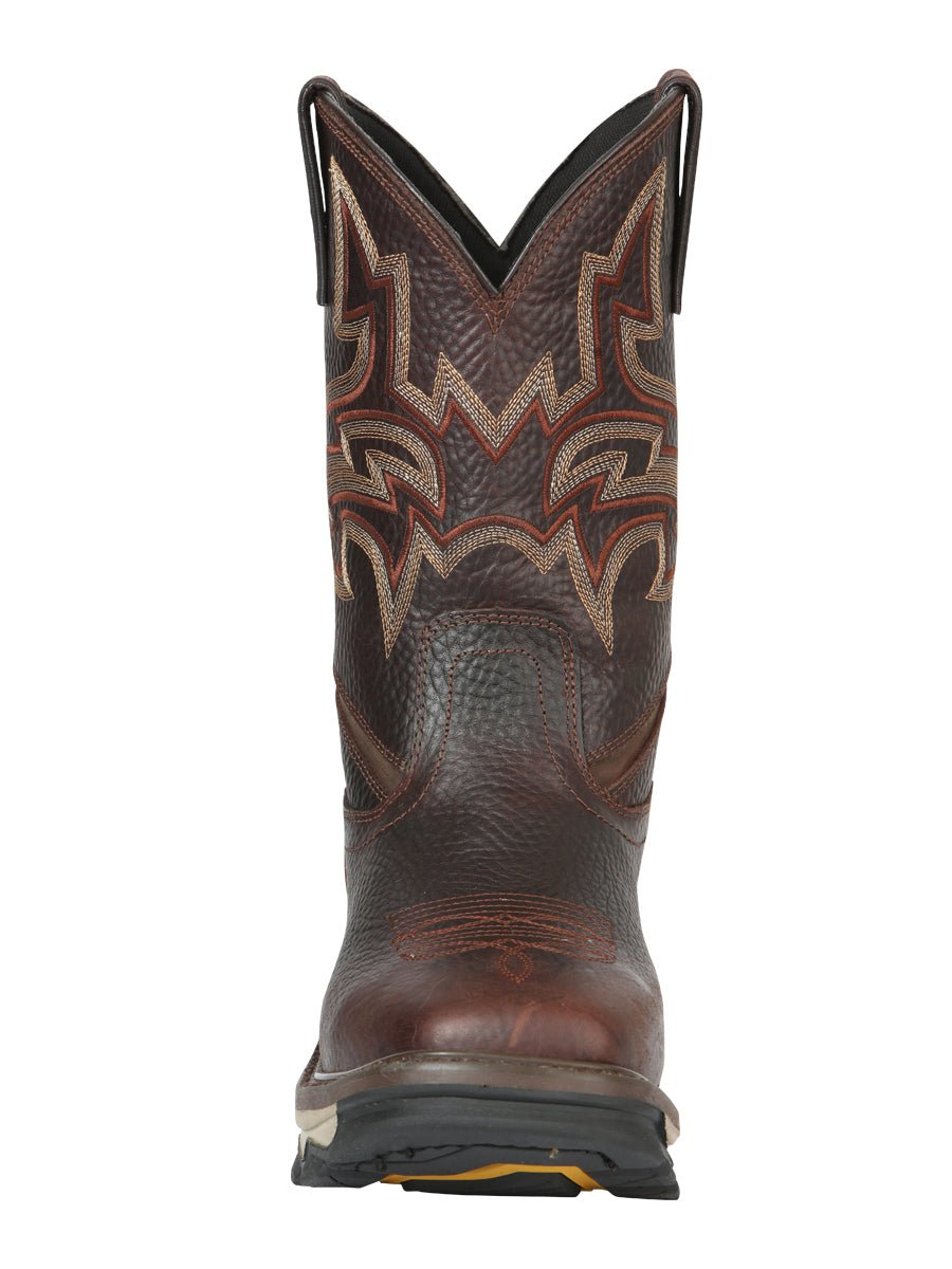 El General Rodeo Work Boot - Bull Fight Brown 44692 - Diana Zapateria Inc