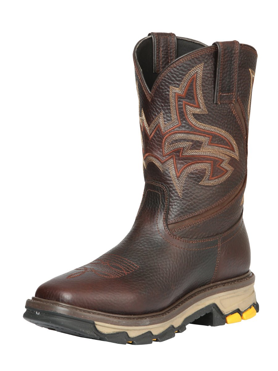 El General Rodeo Work Boot - Bull Fight Brown 44692 - Diana Zapateria Inc