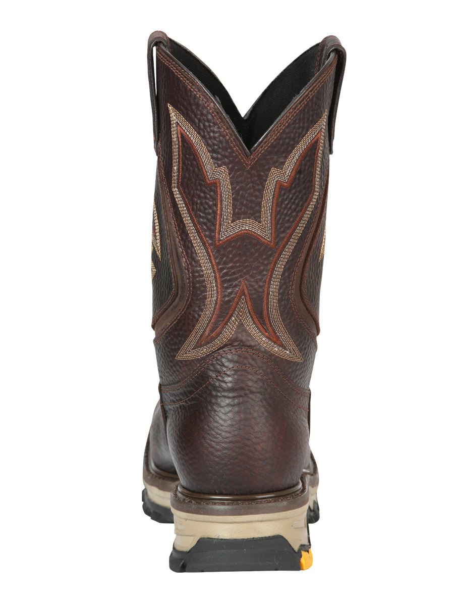 El General Rodeo Work Boot - Bull Fight Brown 44692 - Diana Zapateria Inc
