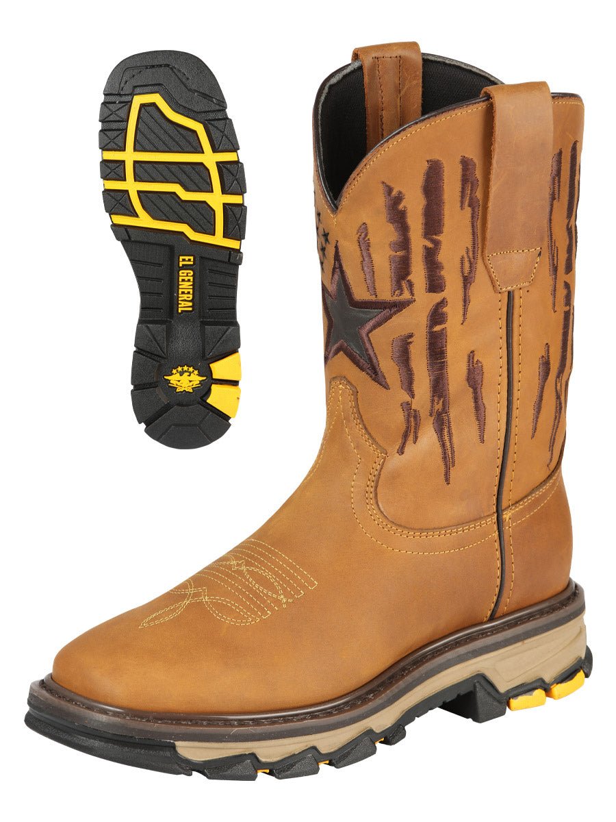 El General Rodeo Work Boot - Crazy Honey 44690 - Diana Zapateria Inc