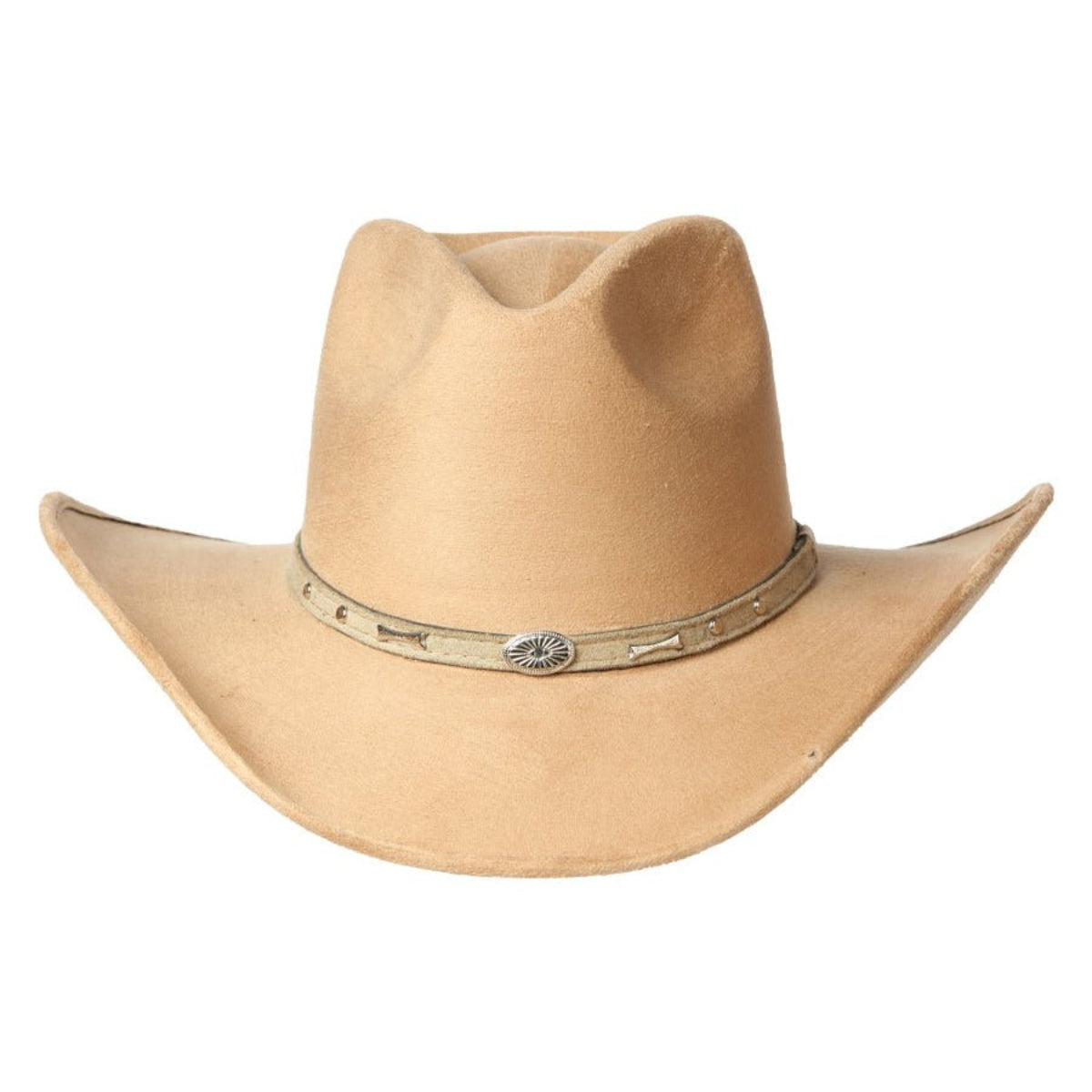 El General Suede Western Hat Camel 44251 - Diana Zapateria Inc