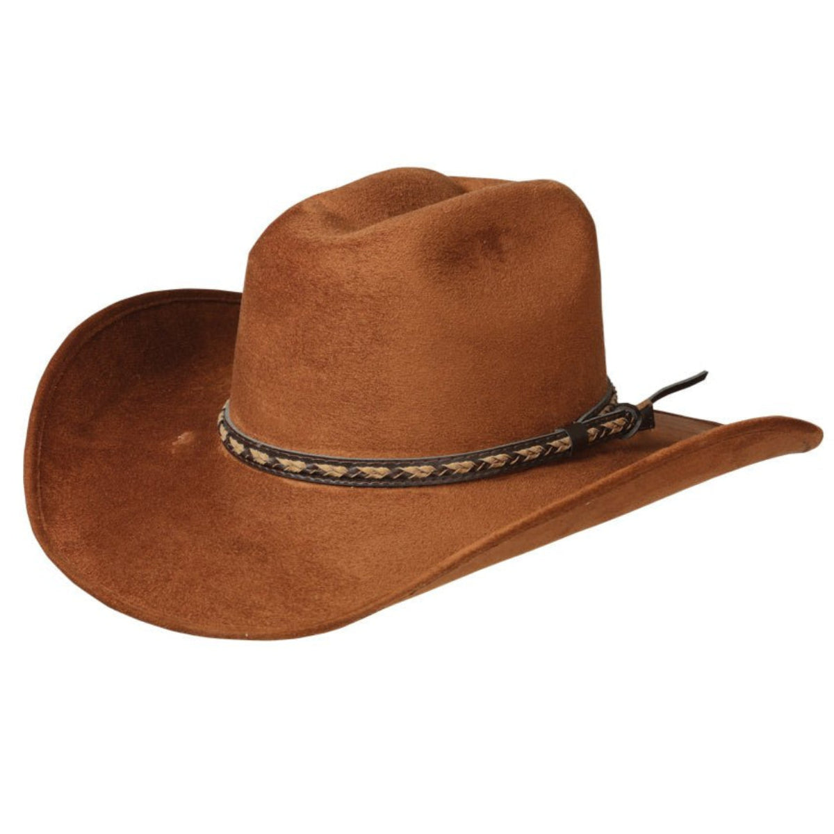 El General Suede Western Hat Dark Brown 44267 - Diana Zapateria Inc