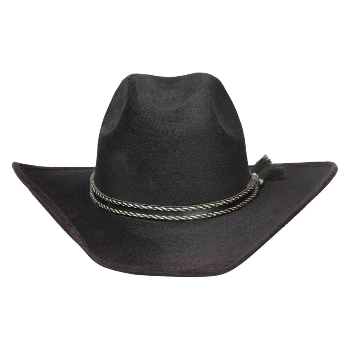 El General Suede Western Kids Hat Black 44247 - Diana Zapateria Inc