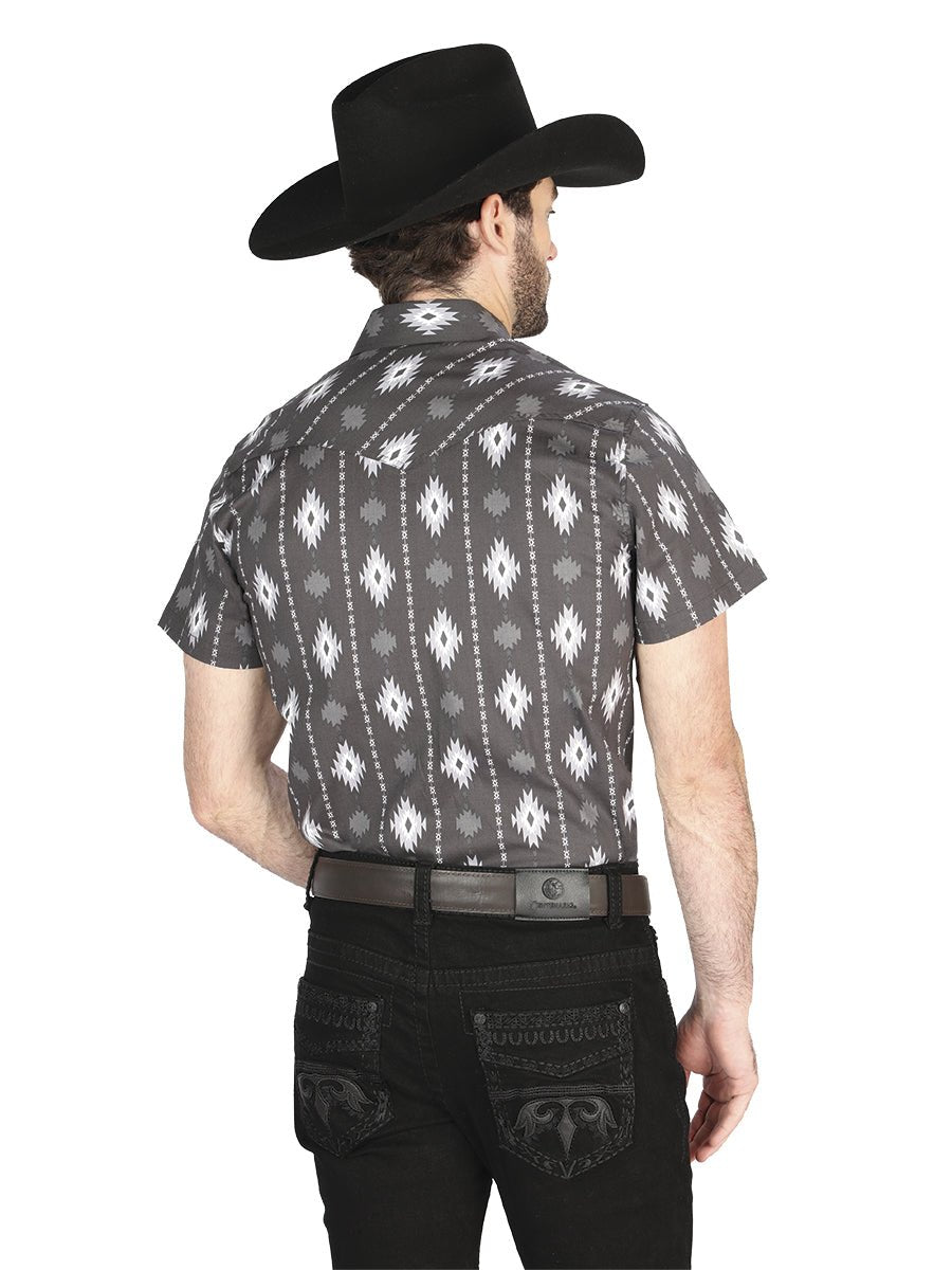 El General Western Shirt - Black 44462 - Diana Zapateria Inc