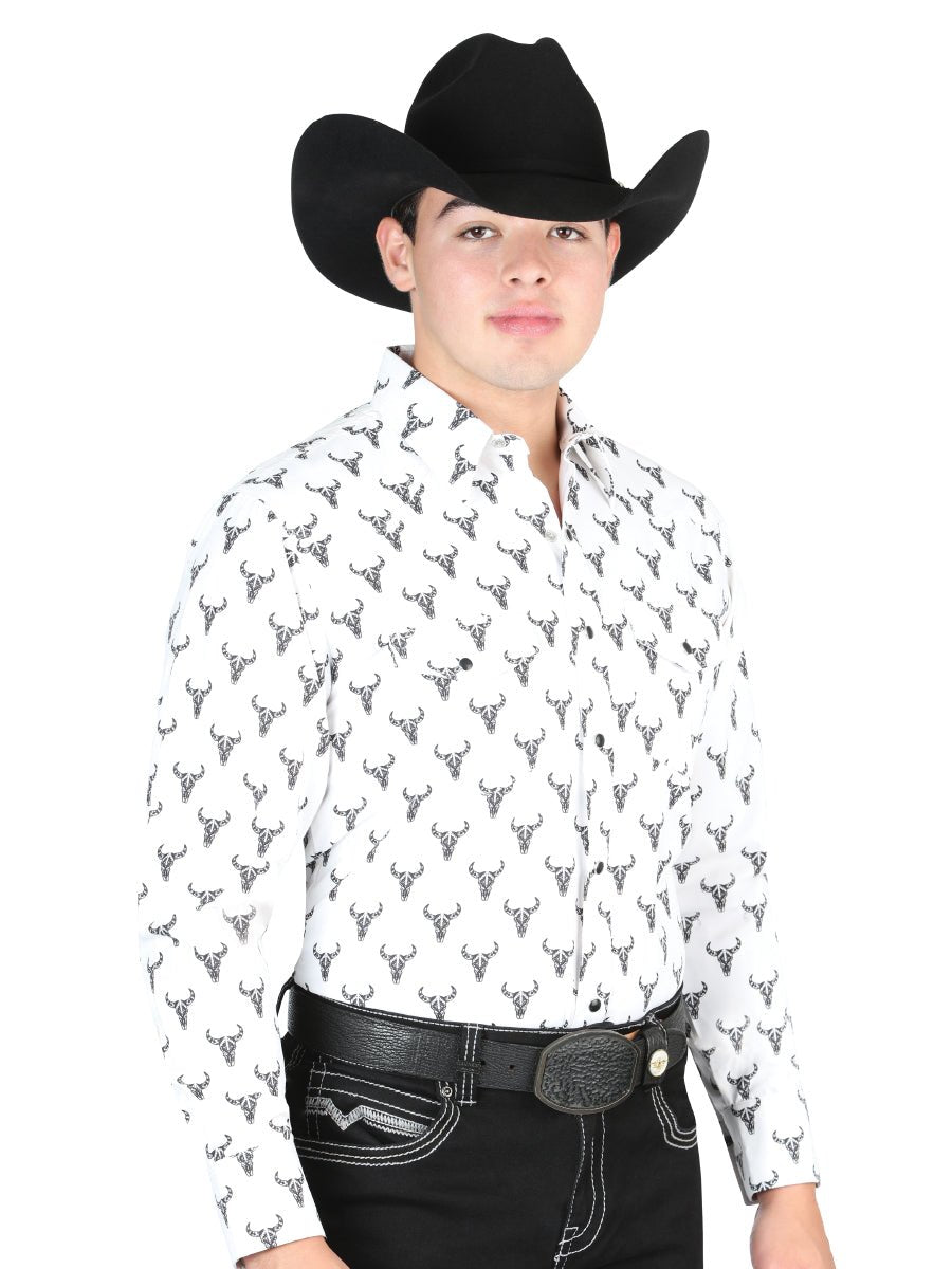 El General White Western Shirt 44305 - Diana Zapateria Inc