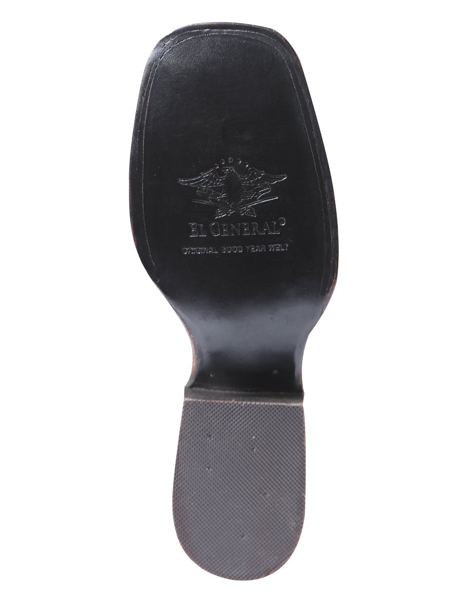 El General Women Rodeo Boot - Dark Brown 42974 - Diana Zapateria Inc