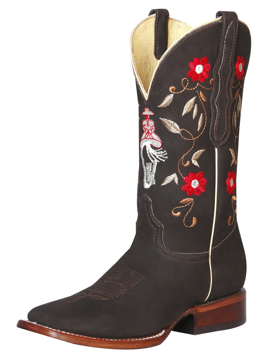 El General Women Rodeo Boot - Dark Brown 42974 - Diana Zapateria Inc