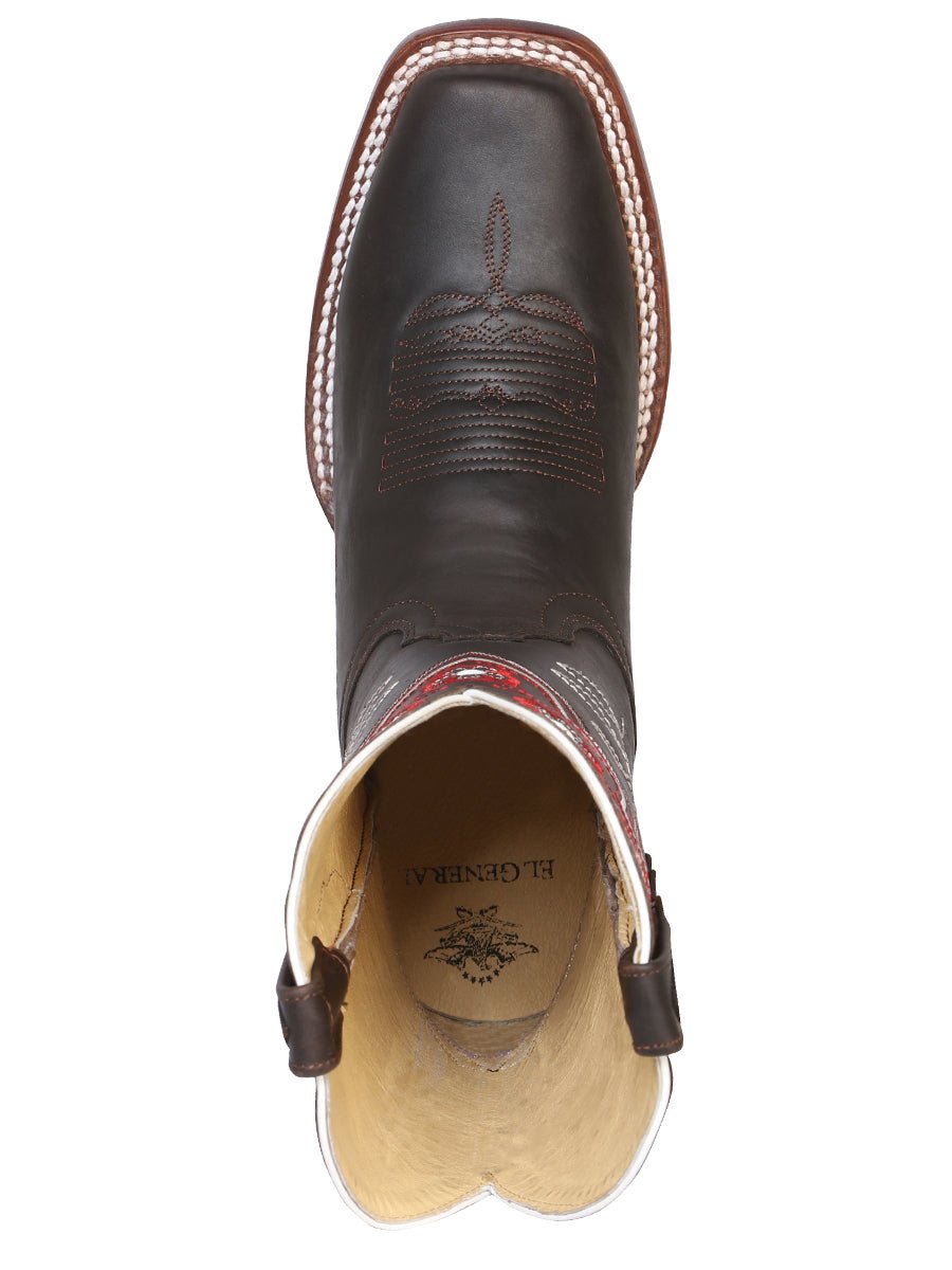 El General Womens Rodeo Boot - Dark Chocolate 42981 - Diana Zapateria Inc