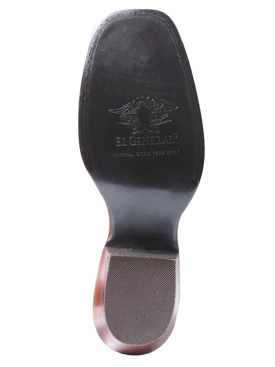 El General Womens Rodeo Boot - Dark Chocolate 42982 - Diana Zapateria Inc