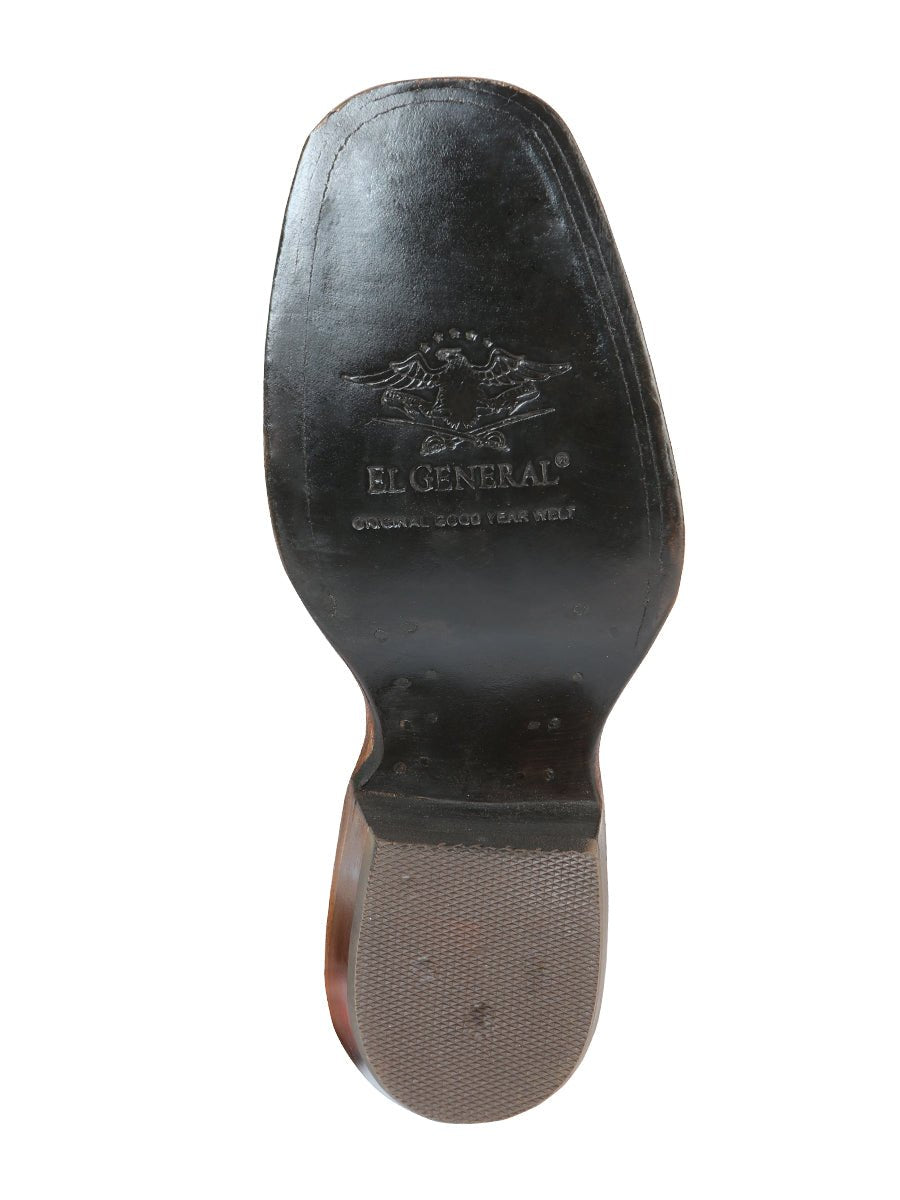 El General Womens Rodeo Boot - Nobuck Camel 51164 - Diana Zapateria Inc