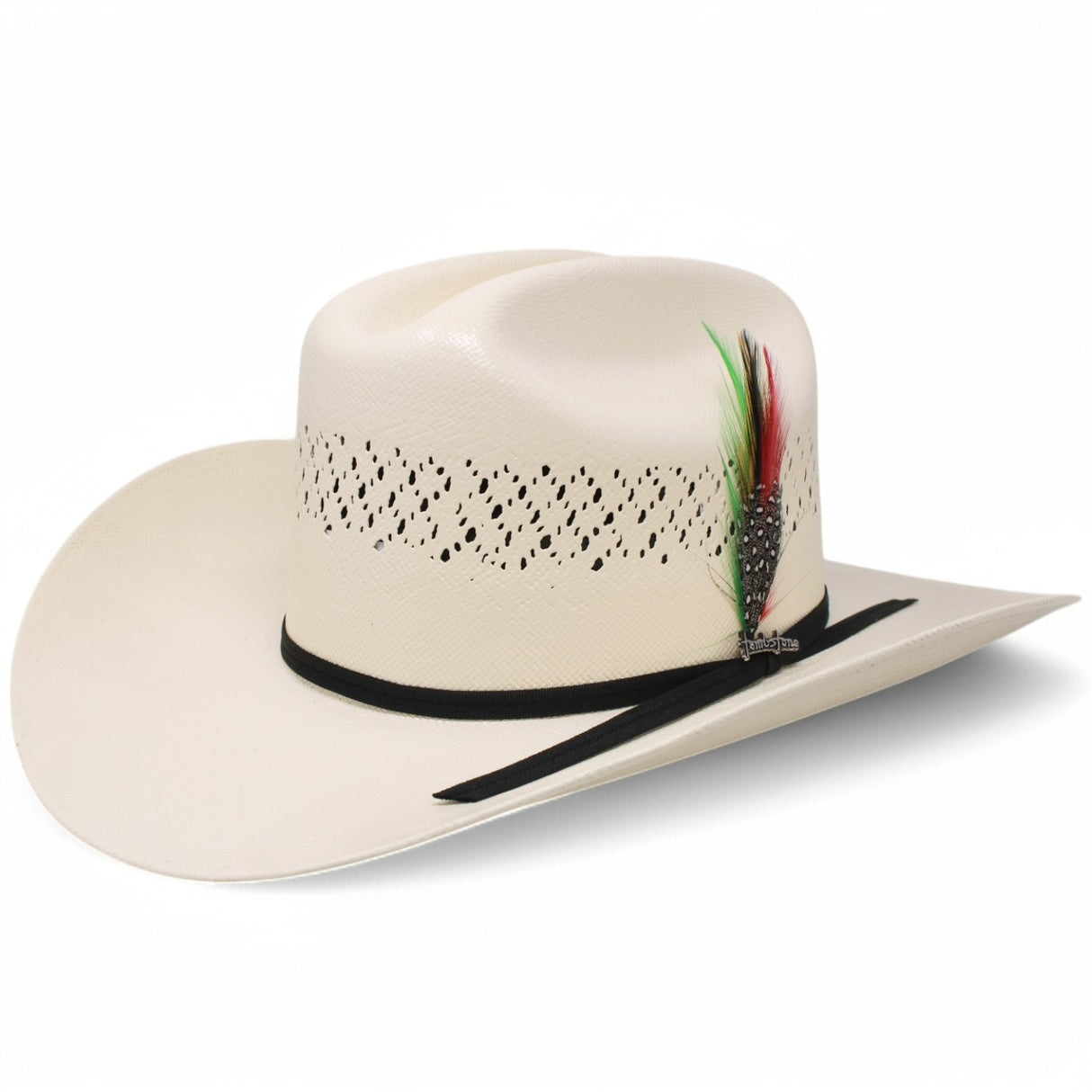 Tombstone 100X Sinaloa Style Hat with Ribbon and Feather
